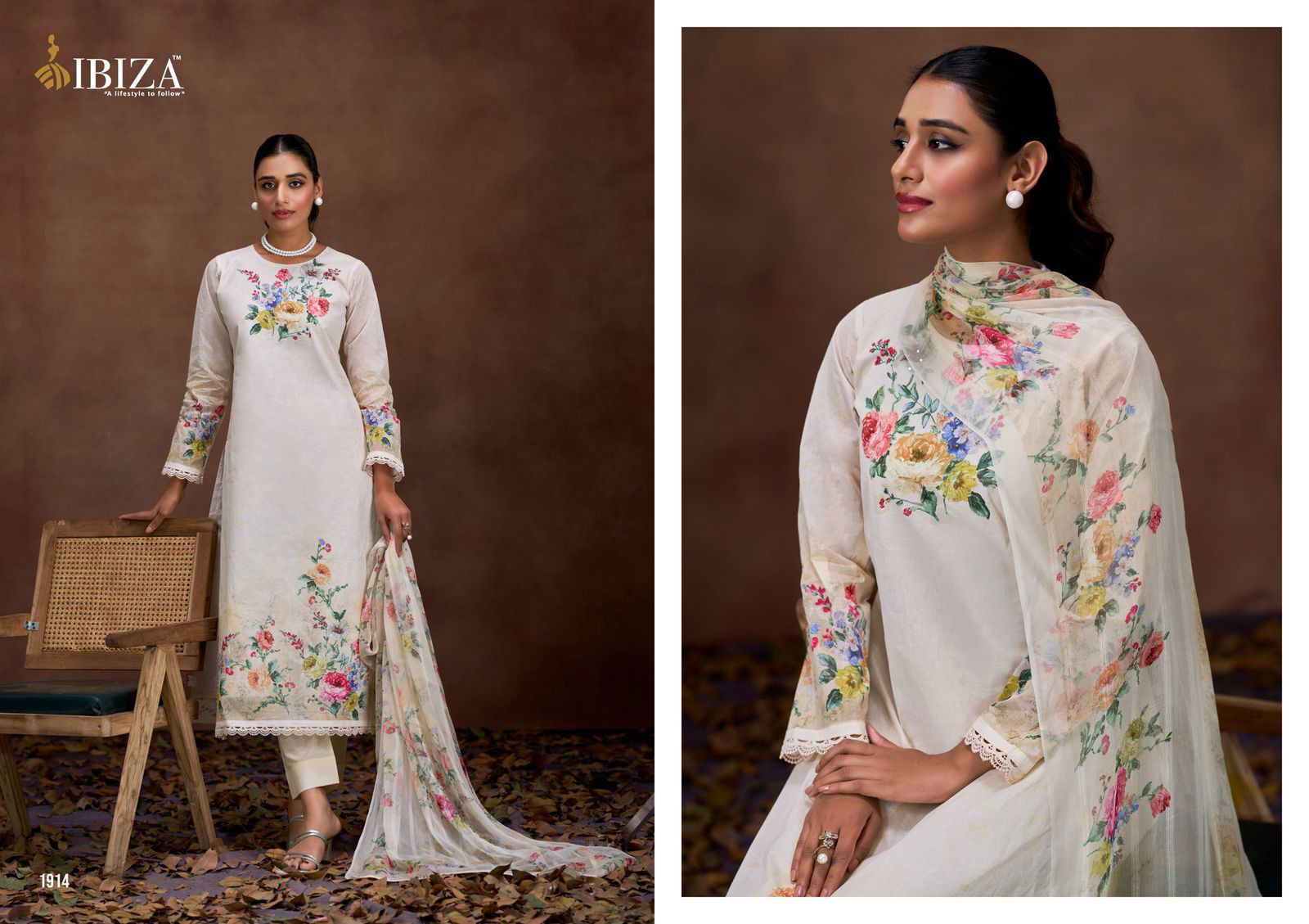 Ibiza Ariso Digital Printed Fancy Salwar Kameez Collection